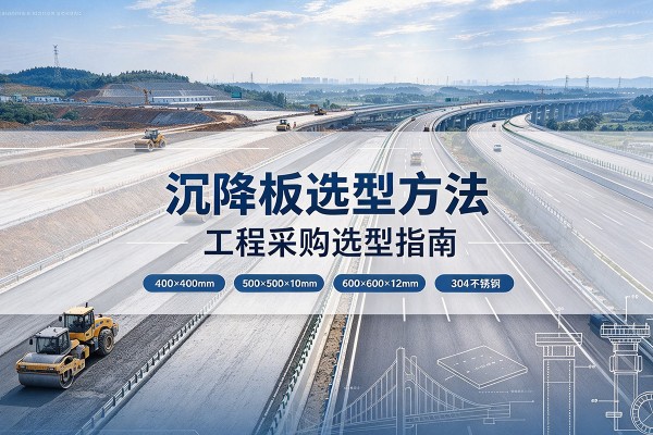 泉州沉降板选择方法