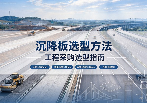 泉州沉降板选择方法