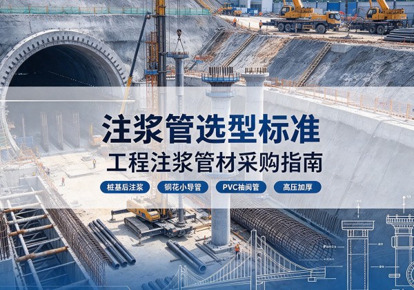 泉州注浆管选型标准